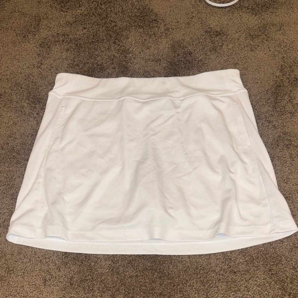White Athletic Skort
